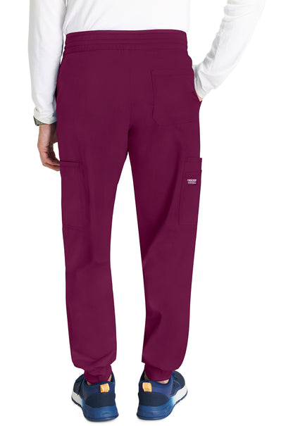 Cherokee Revolution WW251 Men's Jogger Pant Wine Back