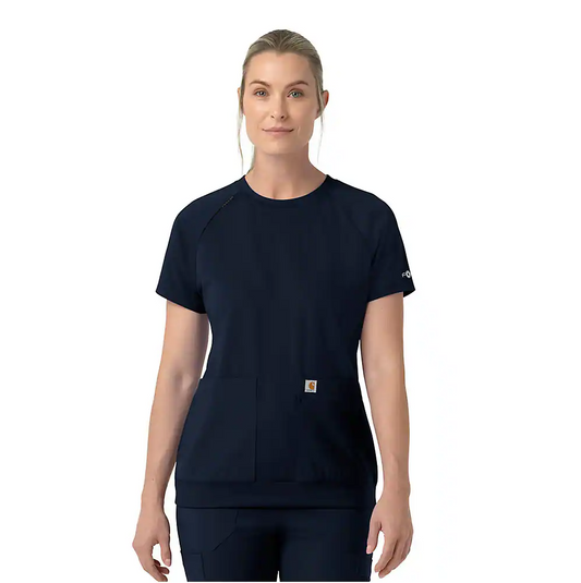 Women's Force Cross-Flex C13290 Knit Crew Neck Scrub Top