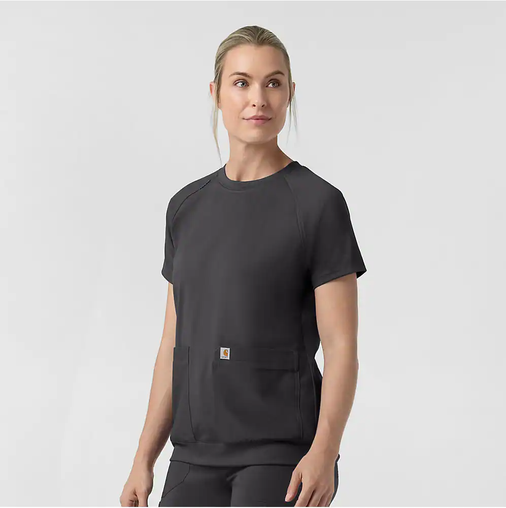 Women's Force Cross-Flex C13290 Knit Crew Neck Scrub Top