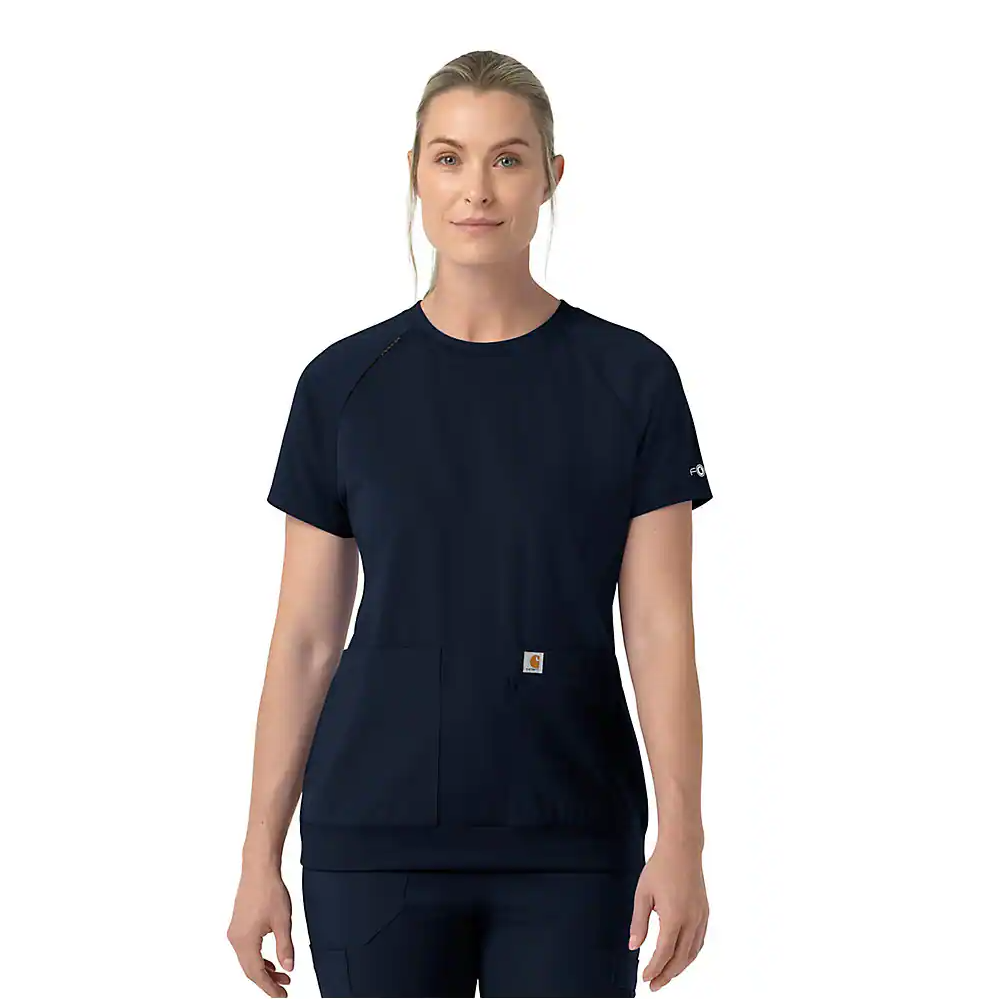 Women's Force Cross-Flex C13290 Knit Crew Neck Scrub Top