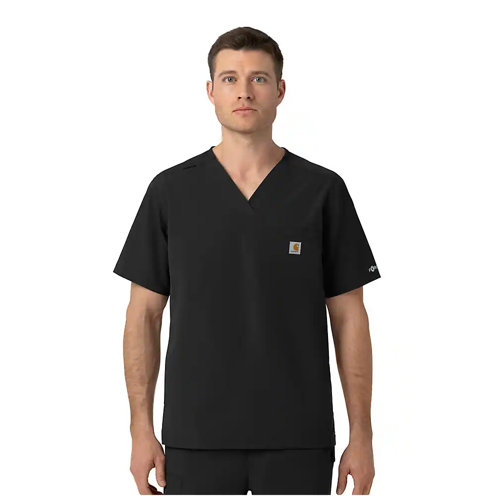 Rugged Flex FLD C16239 Ripstop V-Neck Scrub Top