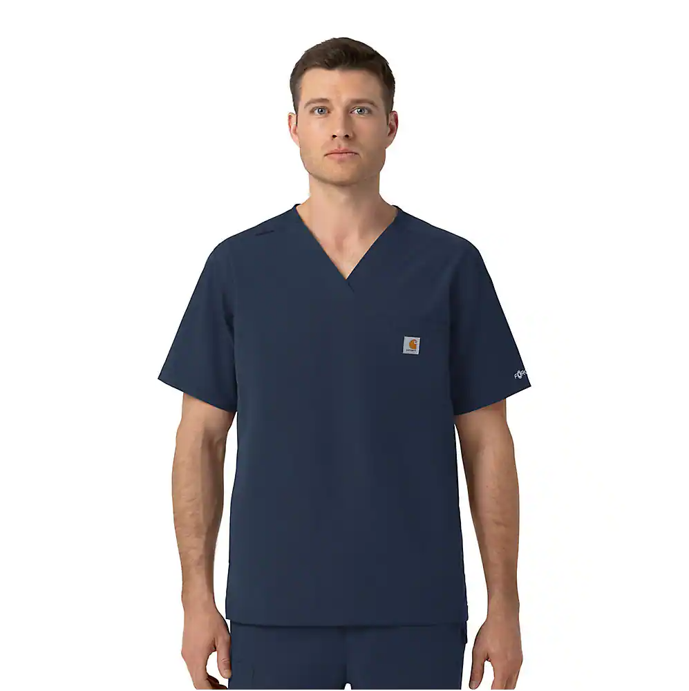 Rugged Flex FLD C16239 Ripstop V-Neck Scrub Top
