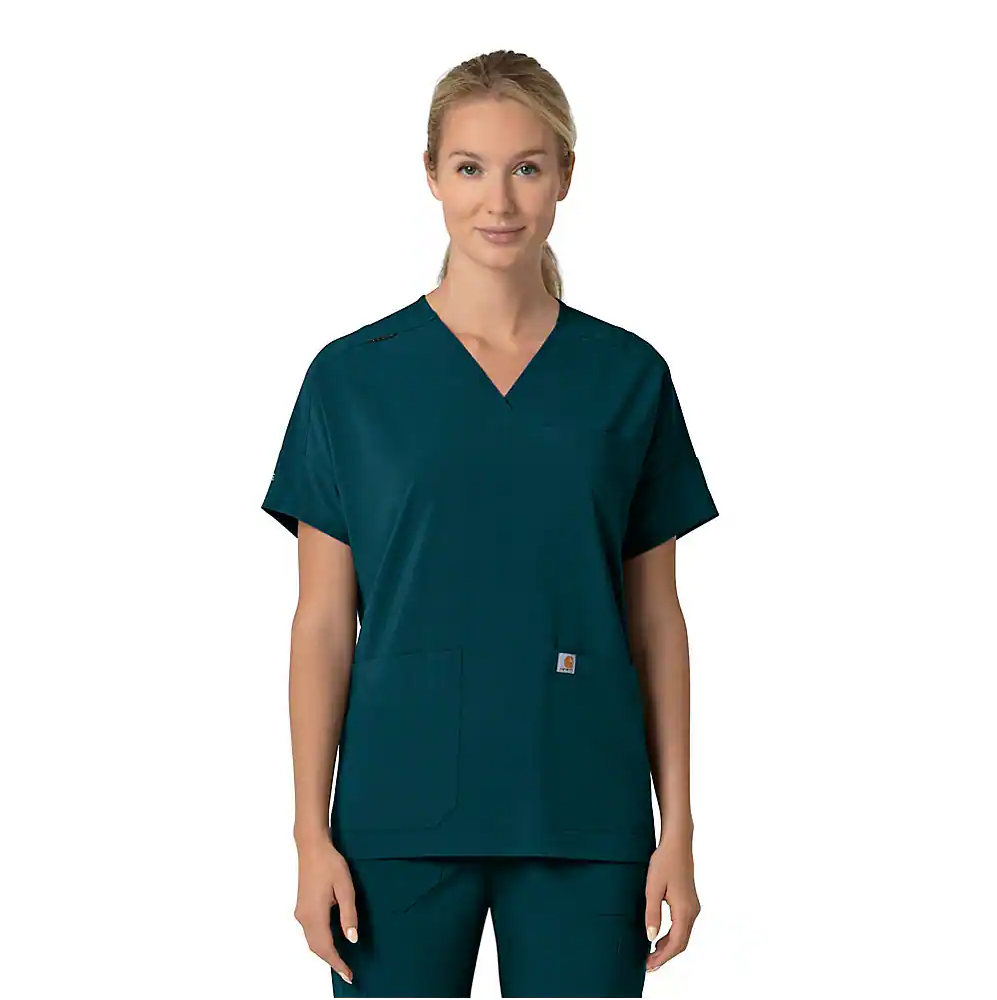 Women's Force Cross-Flex C13110 Oversized V-Neck Scrub Top