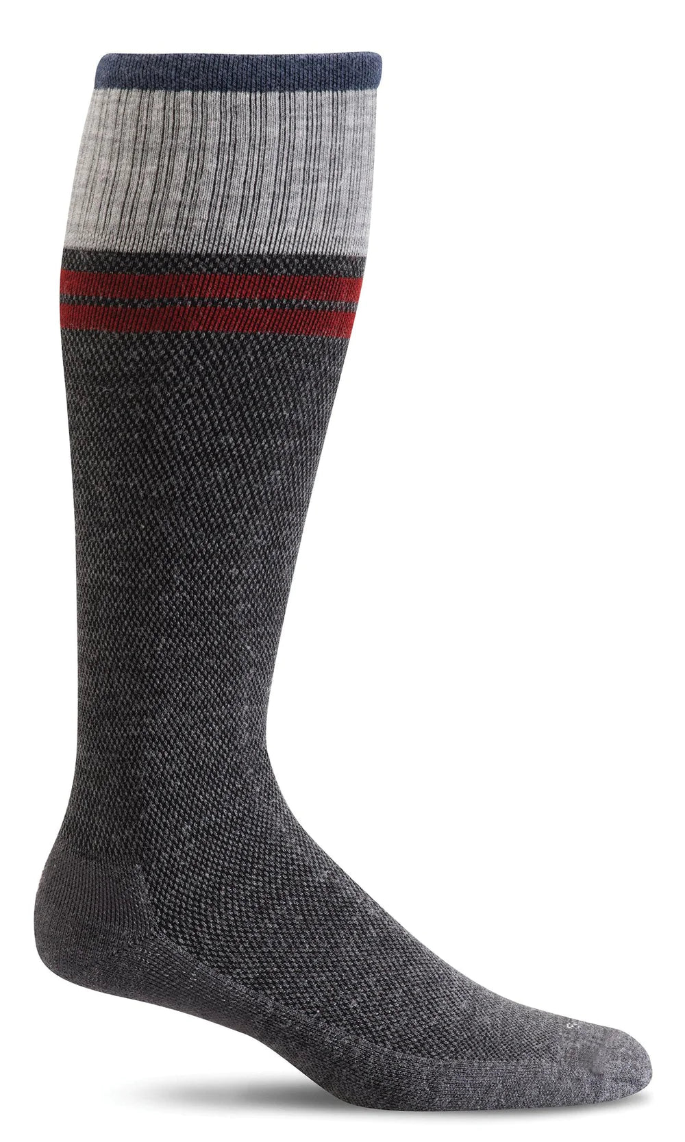 Sockwell Men's Moderate Compression Sock Sportster Charcoal