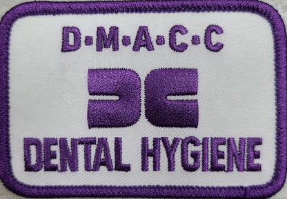 DMACC Dental Hygiene Sleeve Patch Embroidery