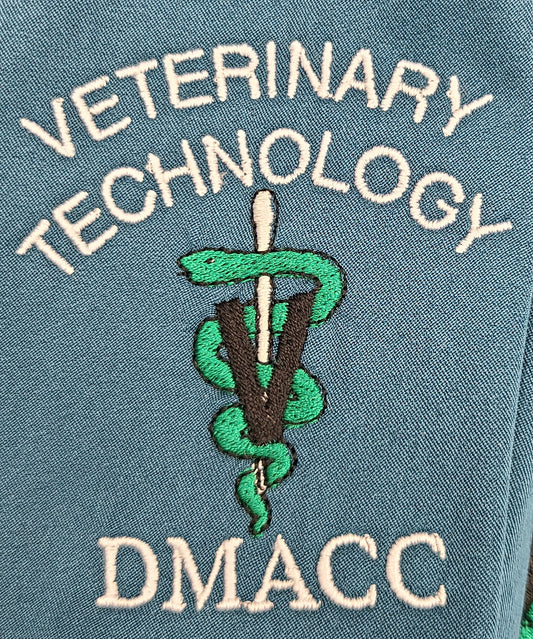 DMACC Vet Tech Logo for Jackets Embroidery