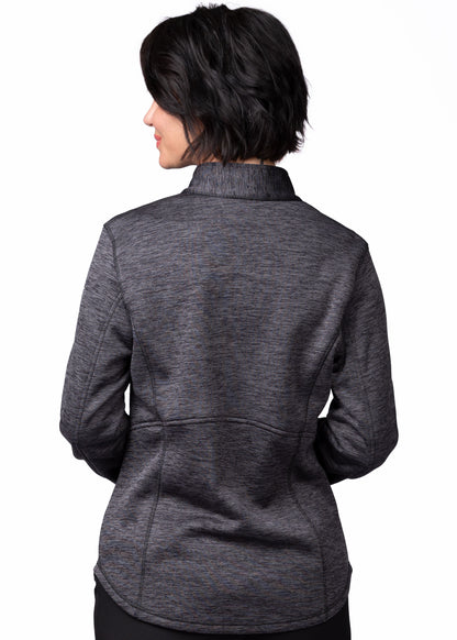 Ava Therese by Zavate 2023 Women's Megan Fleece Jacket Heather Back