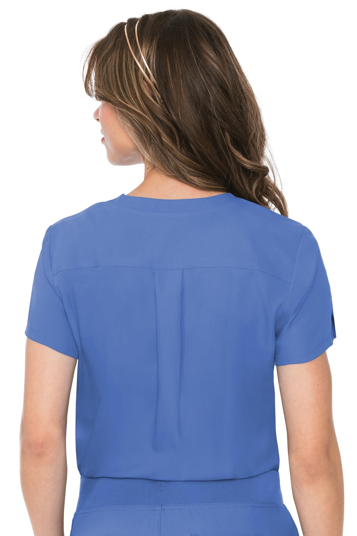 Med Couture 2432 Insight 1 Pocket Women's Tuck-In Top Ceil Back