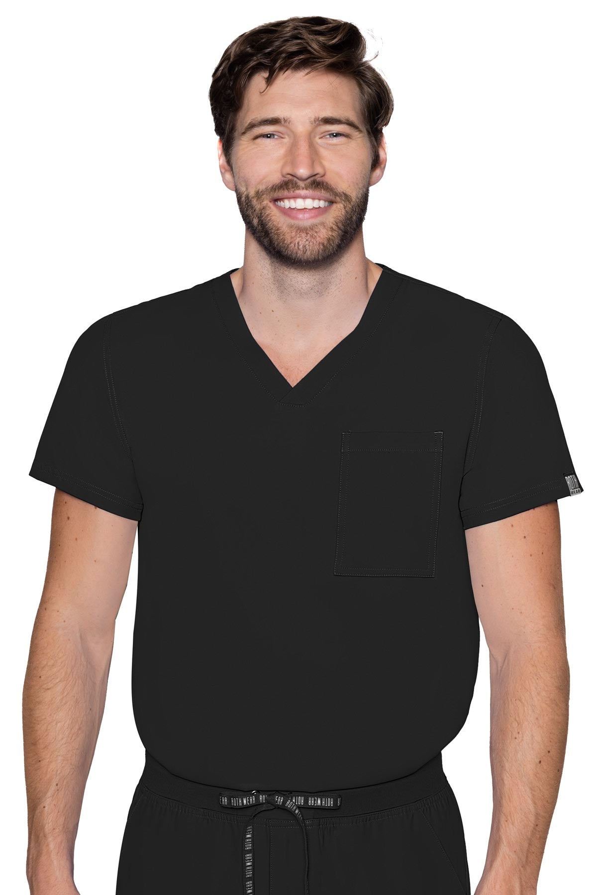 Med Couture Roth Wear Insight 2478 Men's Top Black