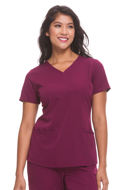 Healing Hands HHWorks 2500 Monica Women's Top Wine