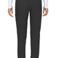 Med Couture 2702 Insight Women's Zipper Pocket Pant - PETITE Black Back 