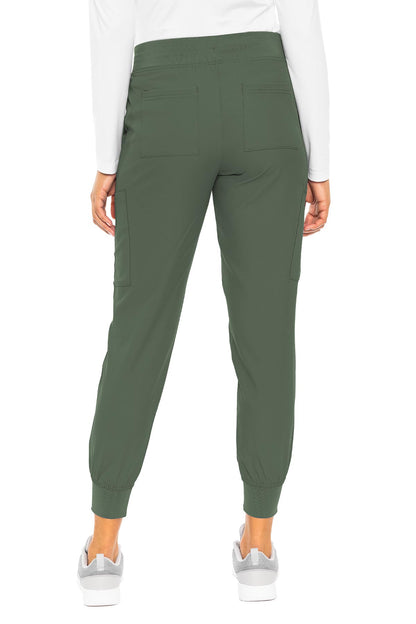 Med Couture 2711 Insight Jogger Pant Olive Green Back