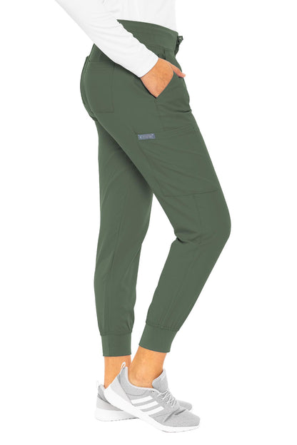 Med Couture 2711 Insight Jogger Pant Olive Side