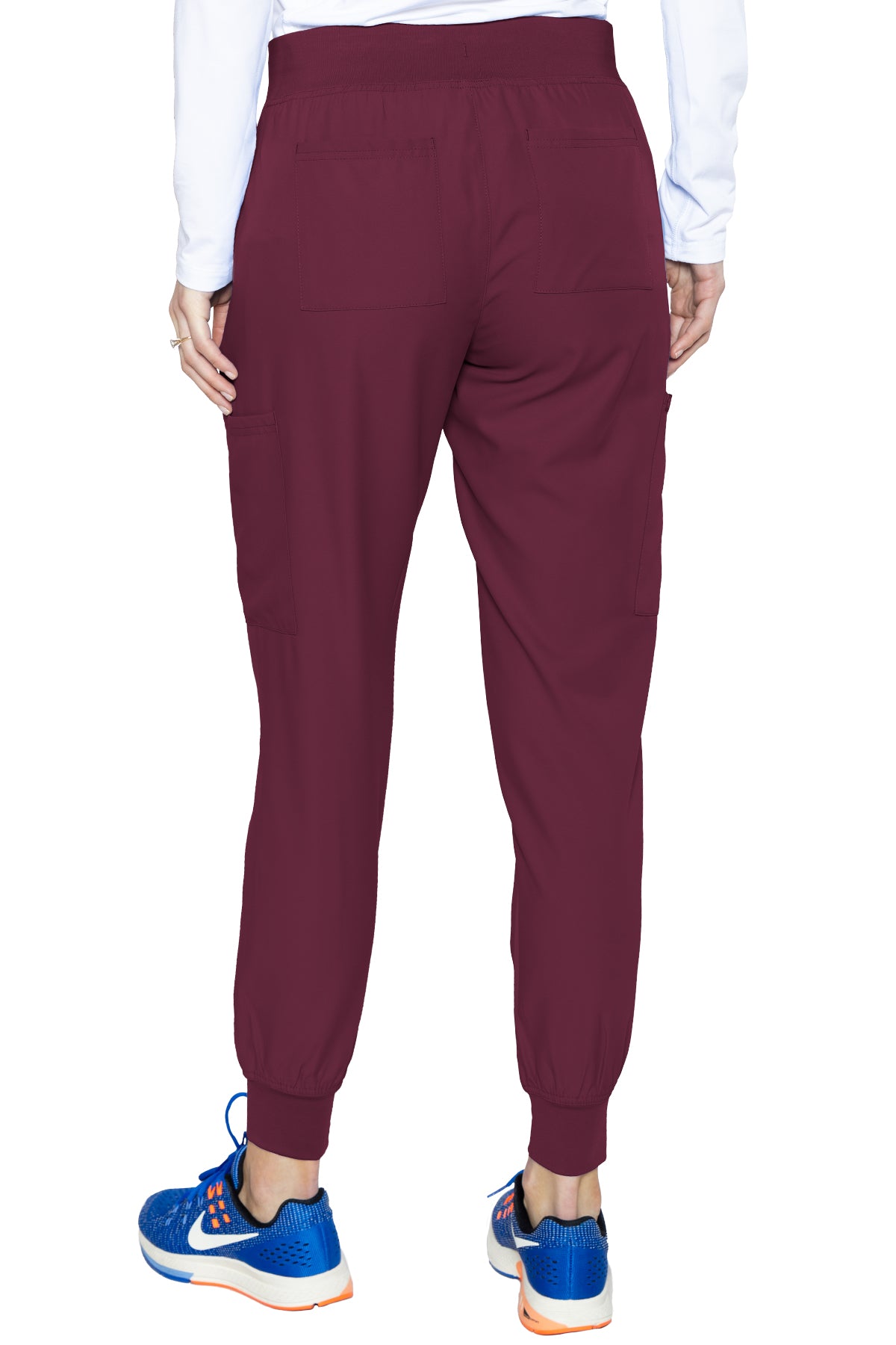 Med Couture 2711 Insight Jogger Pant Wine Back