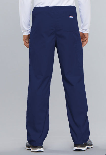 Cherokee Workwear Originals 4100 Unisex Scrub Pant - TALL Navy Back 