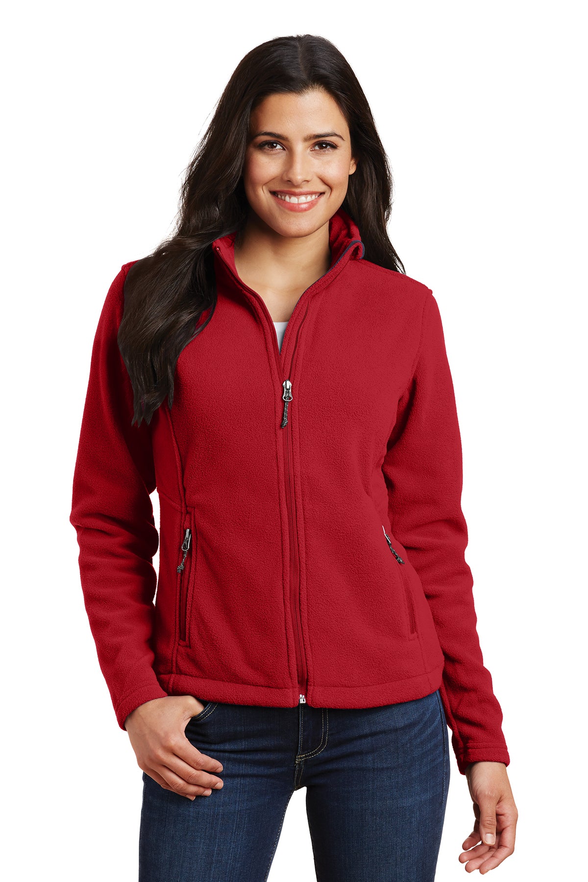 L217 Women's Fleece Jacket True Red