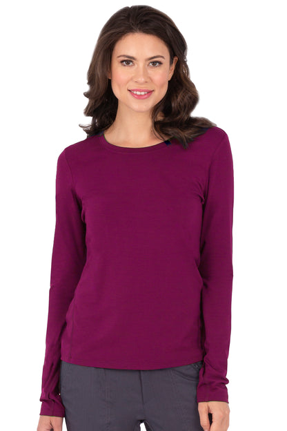 Healing Hands 5051 MacKenzie Women's Tee Wine