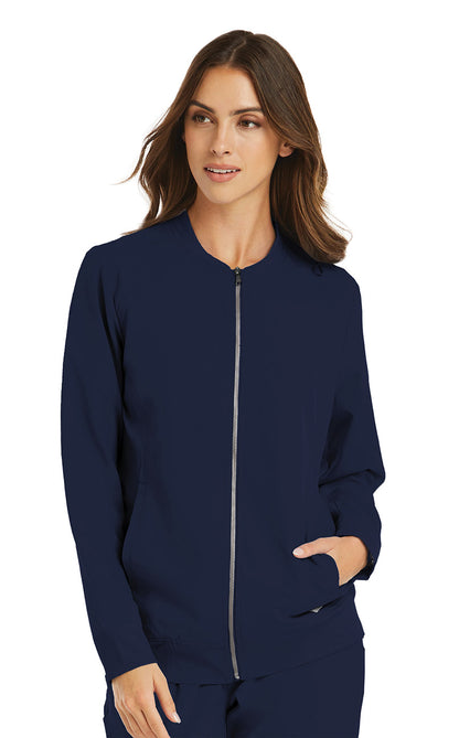 Maevn Momentum 5061 Zip Front Jacket Navy Blue