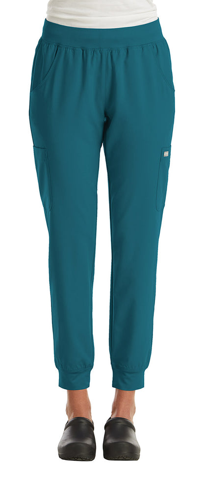 Maevn Momentum 5092 Women's Jogger Scrub Pant Caribbean Blue