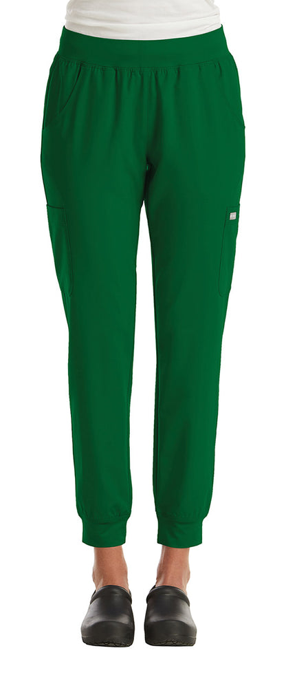 Maevn Momentum 5092 Women's Jogger Scrub Pant Hunter Green