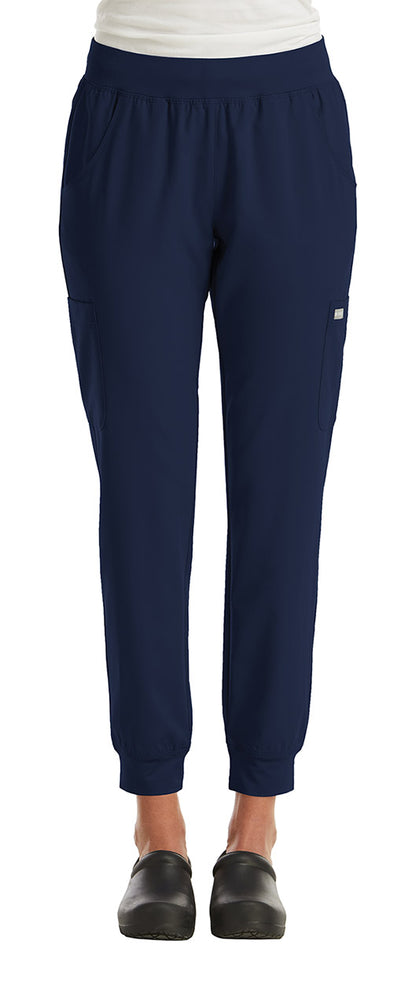 Maevn Momentum 5092 Women's Jogger Scrub Pant Navy Blue