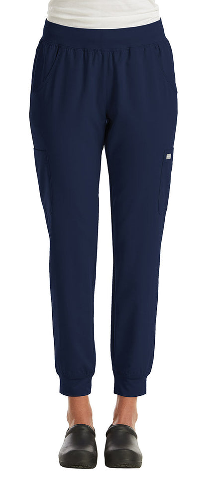 Maevn Momentum 5092 Women's Jogger Scrub Pant Navy Blue