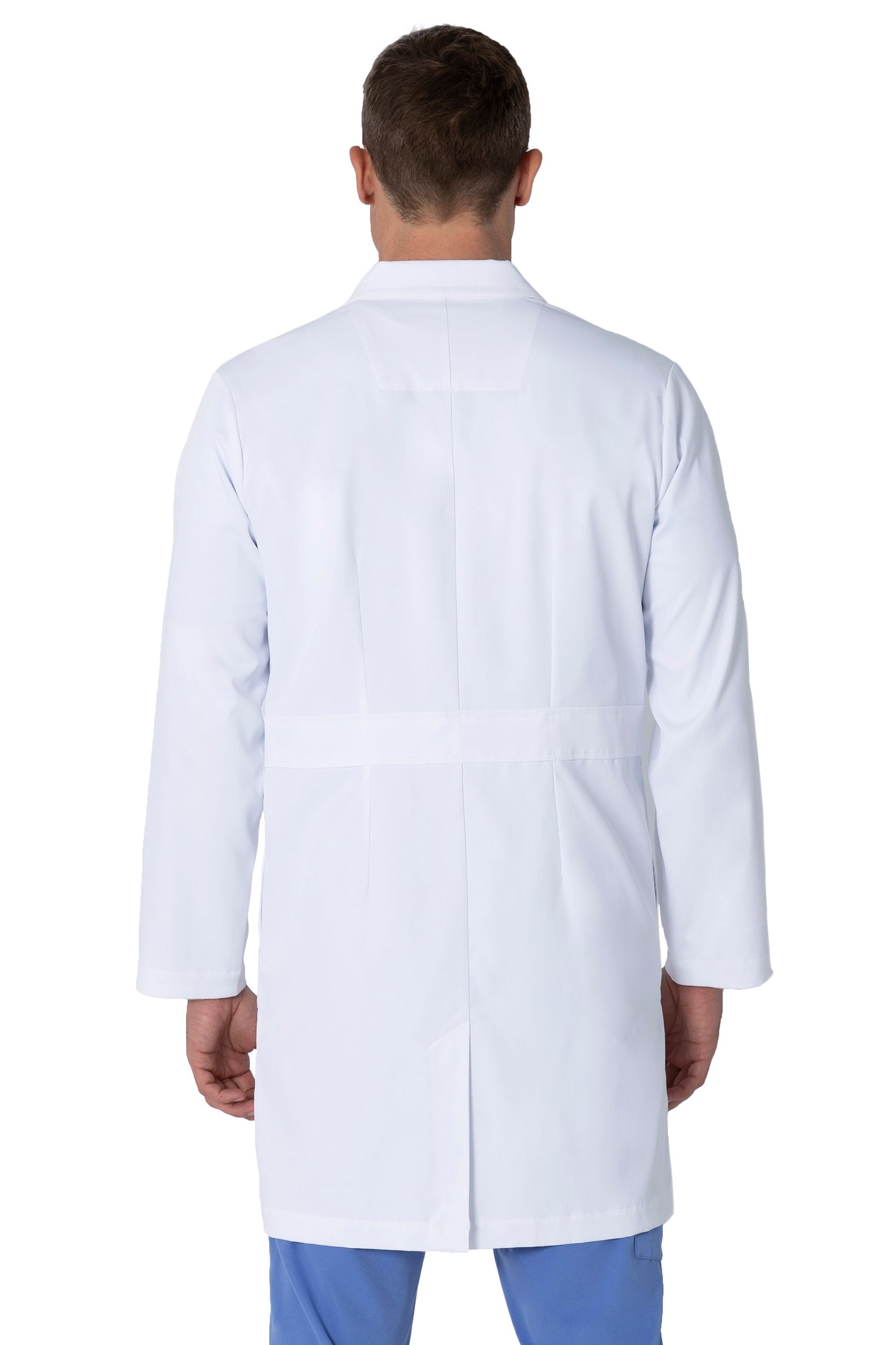 Healing Hands 5151 Luke Lab Coat White back 