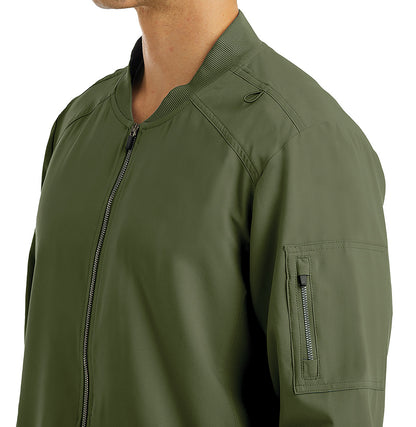 Maevn Momentum Men's 5861 Men's Front Zip Warmup Jacket Sleeve