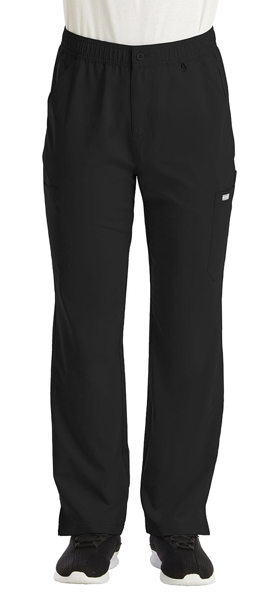 Maevn Momentum 5891 Men's Fly Front Cargo Pant Black