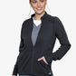 Med Couture Touch 7660 Women's Raglan Warmup Zip Jacket Pewter