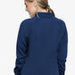 Med Couture Touch 7660 Women's Raglan Warmup Zip Jacket Navy Back