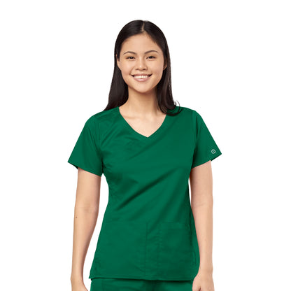 WonderWink W123 6155 Women's Top Hunter Green