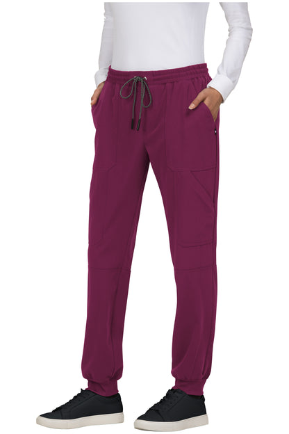 Koi Next Gen 740 Good Vibe Jogger Pant in Wine