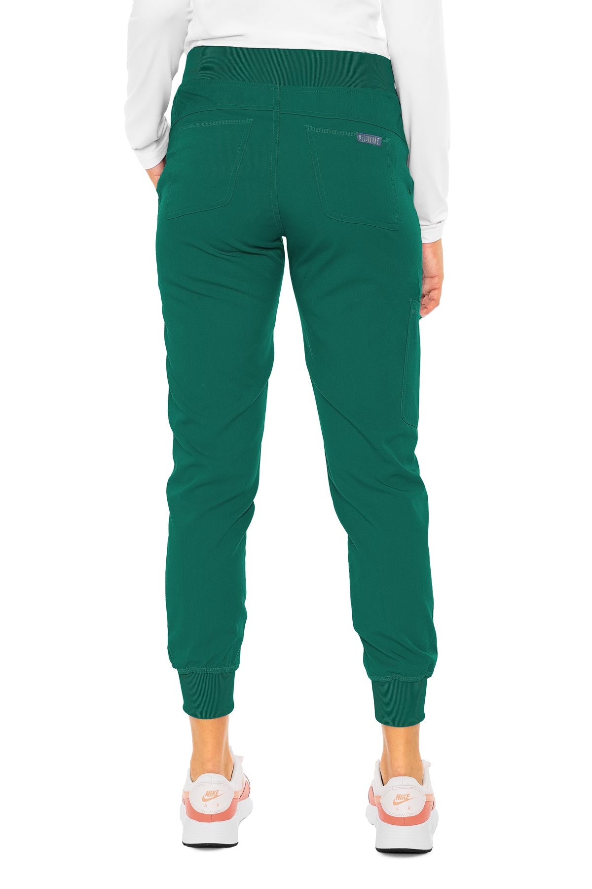 Med Couture Touch 7710 Women's Jogger Yoga Pant Hunter Back
