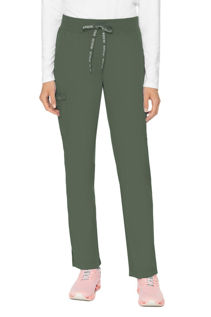 Med Couture Touch 7725 Women's Yoga 2 Cargo Pant Olive