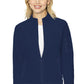 Med Couture Peaches 8674 Women's Full Zip Warm-Up Jacket Navy
