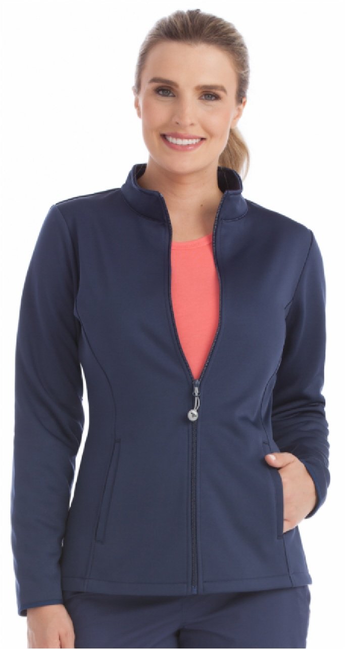 Med Couture Activate 8684 Fleece Jacket Navy