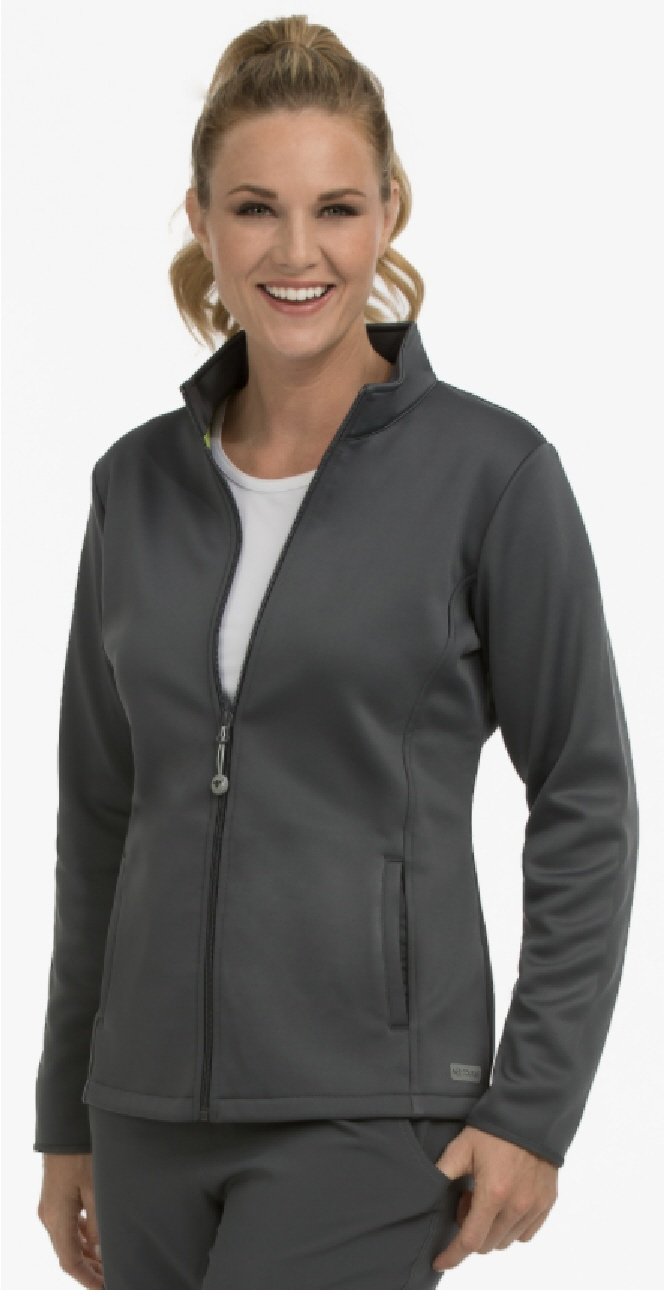 Med Couture Activate 8684 Fleece Jacket Pewter