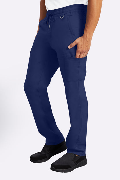 Healing Hands Purple Label 9300 Daniel Men's Pant - TALL Navy Side 