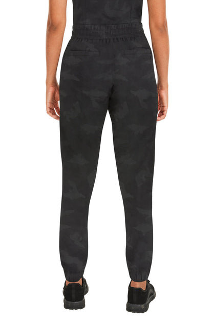 Healing Hands Purple Label Camo 9350 Women's Tate Jogger Pant Black Back