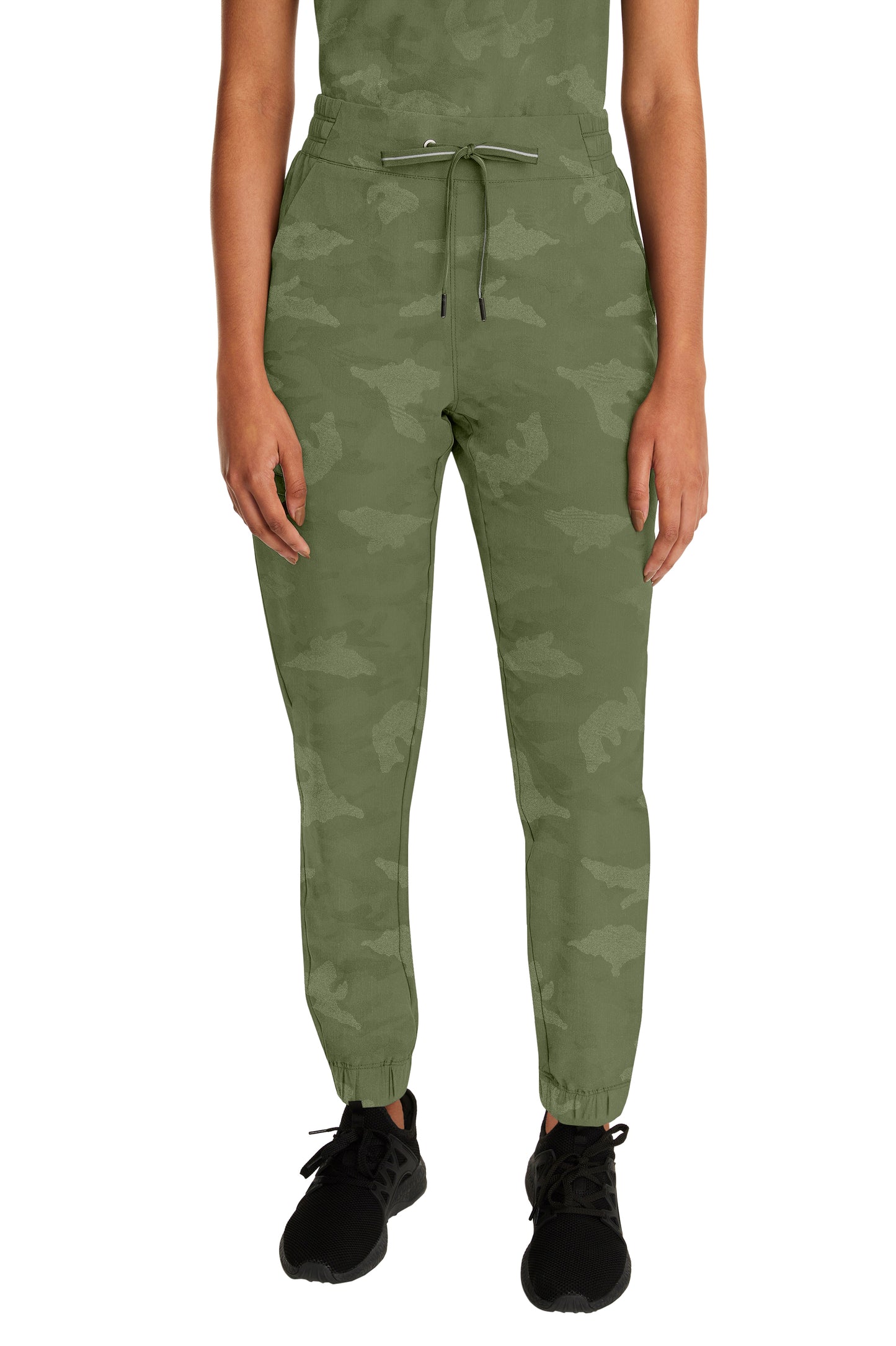Healing Hands Purple Label Camo 9350 Women's Tate Jogger Pant Olive Green