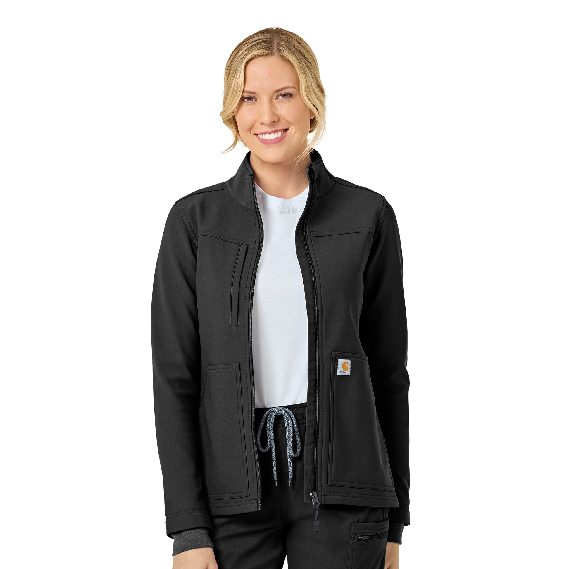 Carhartt C81023 Women's Rugged Flex Fleece Jacket - Black
