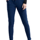 Cherokee Form  Women's Mid-Rise Tapered Leg Scrub Pant - TALL navy front