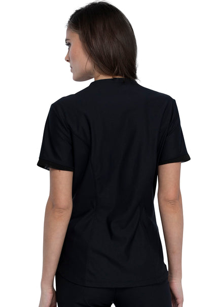 Cherokee Form CK840 Women's Top Black Back