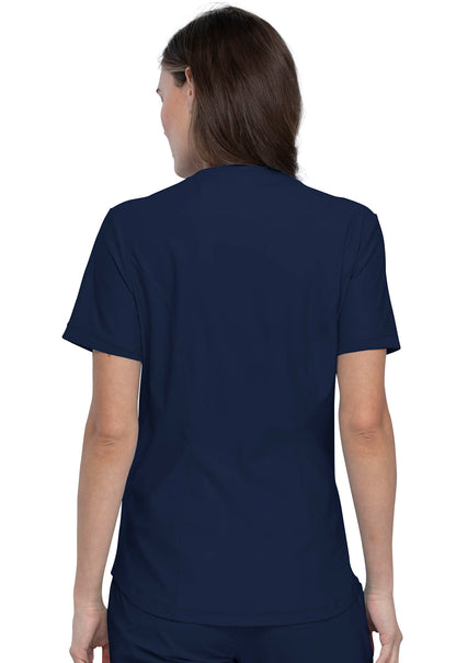 Cherokee Form CK840 Women's Top Navy Back