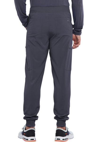 Cherokee Allura CKA189 Men's Jogger Pant Pewter Grey Back