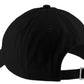 Sanmar Port & Company CP77 Baseball Hat Black Back 