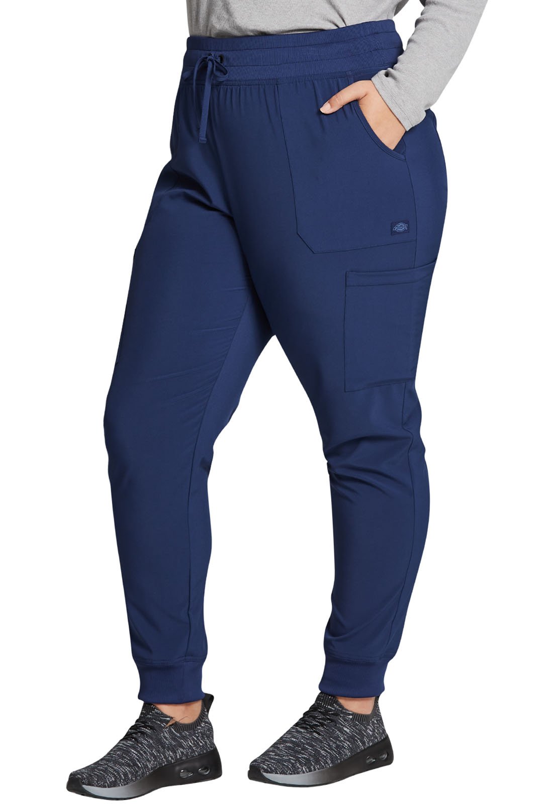 Dickies EDS DK065 Women's Mid Rise Jogger Pant Navy Side