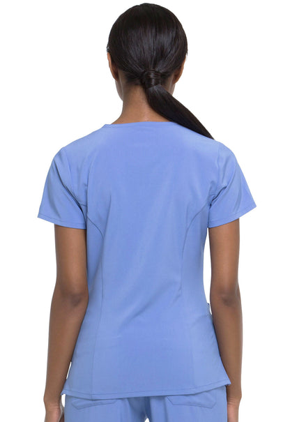 Dickies EDS DK615 V-Neck Women's Scrub Top ceil back