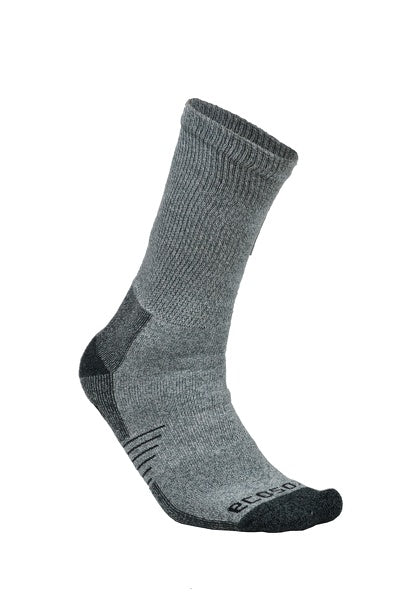 EcoSox Bamboo Diabetic Hikers Socks Grey